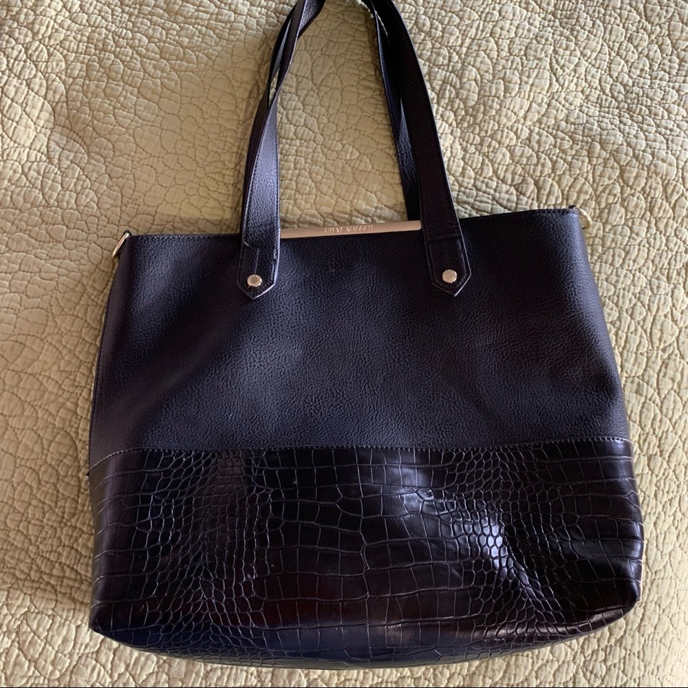 Steve Madden Black Tote Bag